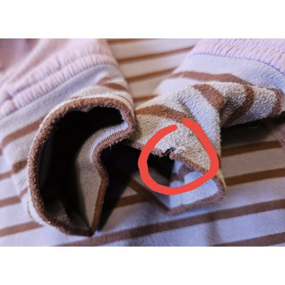 IVIVVA by LULULEMON Reversible womens purple Hoodie Size 8 - Picture 7 of 12